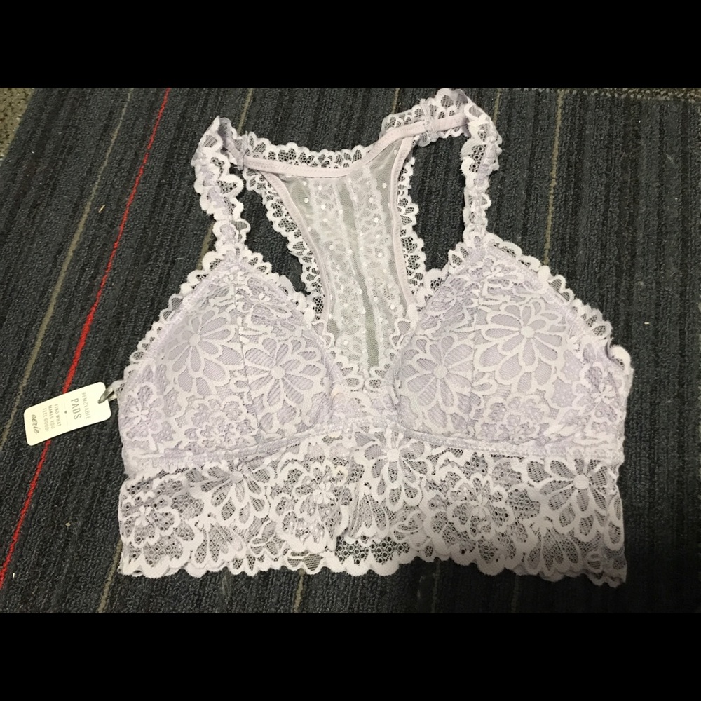 Lavender/Light purple Aerie Bralette *Brand New*